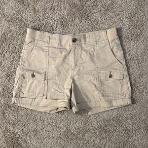 Beige Lee Women's Cargo Shorts